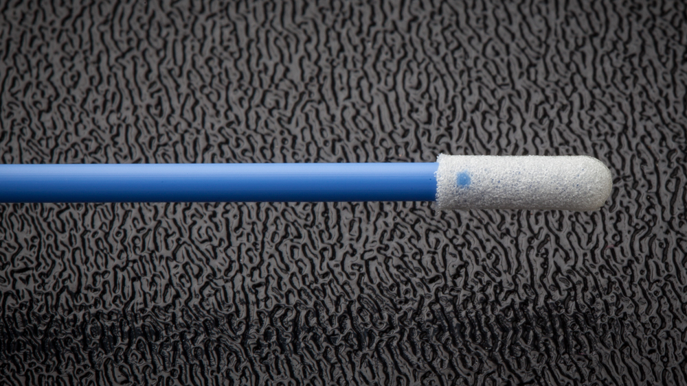 FoamTec HT1032 CleanWIPE Swab End Close Up